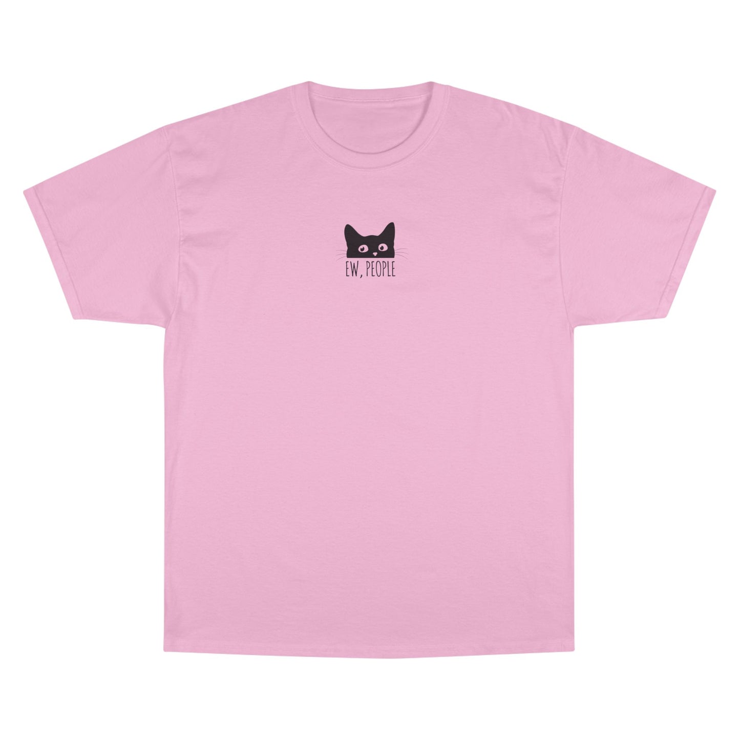 Camiseta Champion: Camiseta de gato «¡Qué asco!» para introvertidos