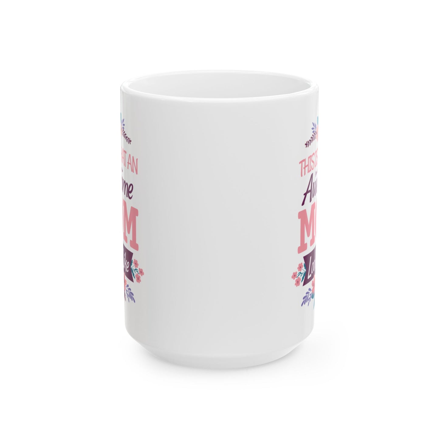 Taza de cerámica "Mamá increíble": regalo perfecto para el Día de la Madre