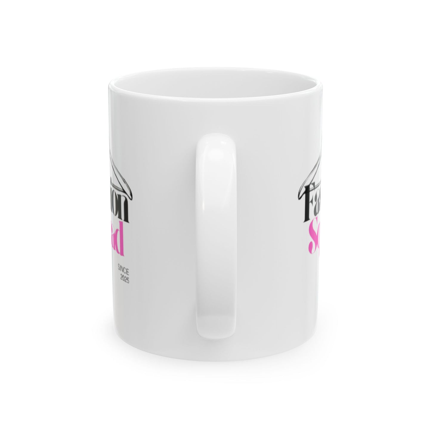 Taza de cerámica Fashion Squad: una elegante taza de café para quienes marcan tendencia