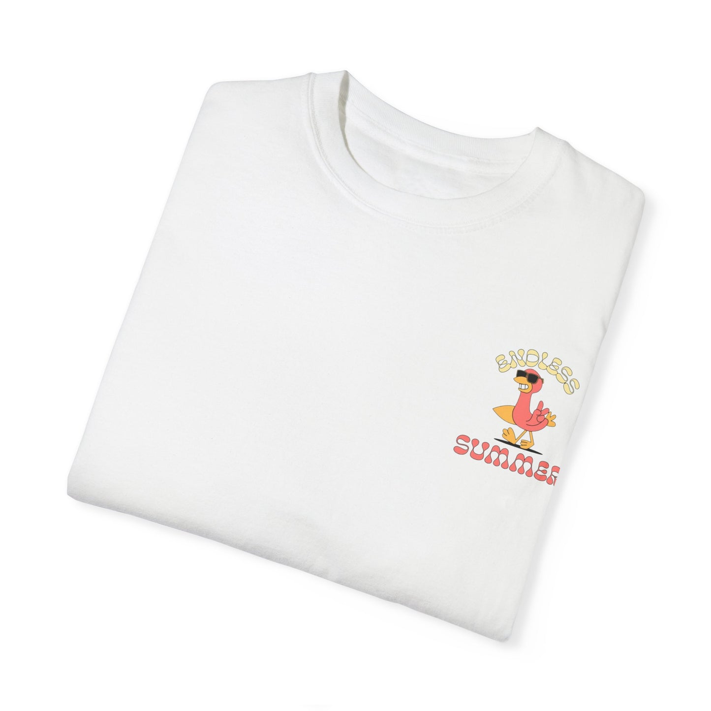 Endless Summer Unisex Garment-Dyed T-Shirt - Fun, Casual Vibe for Beach Lovers
