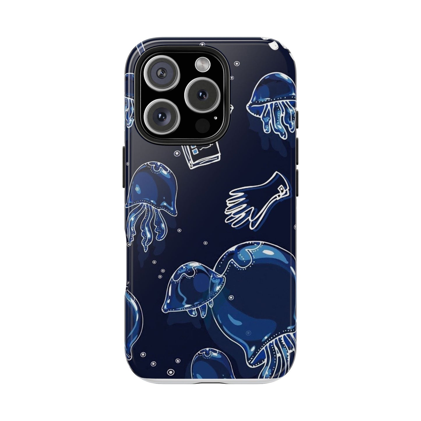 Fundas resistentes para teléfono inspiradas en el océano: diseño de medusas para amantes del mar