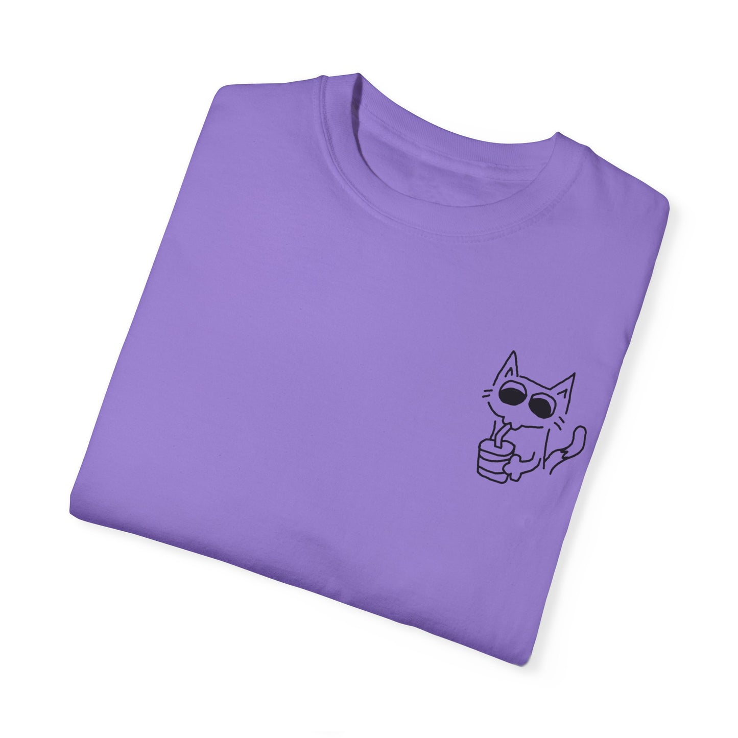 Camiseta gráfica unisex - Gato divertido