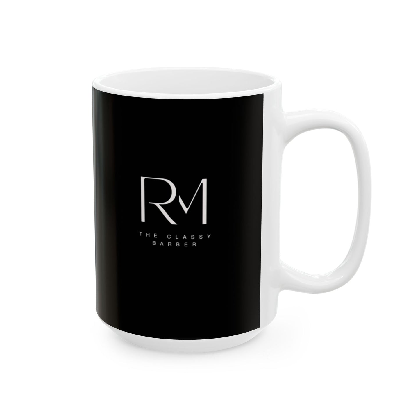 Personalized Ceramic Mug - The Classy Barber Design (11oz, 15oz)