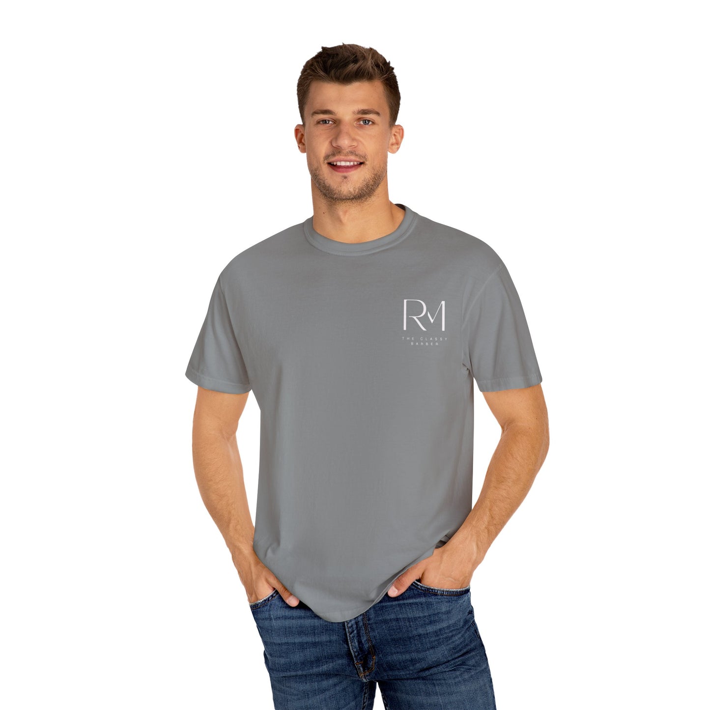 Camiseta unisex teñida - Classy Barbers - Ropa informal perfecta y comodidad para el día a día