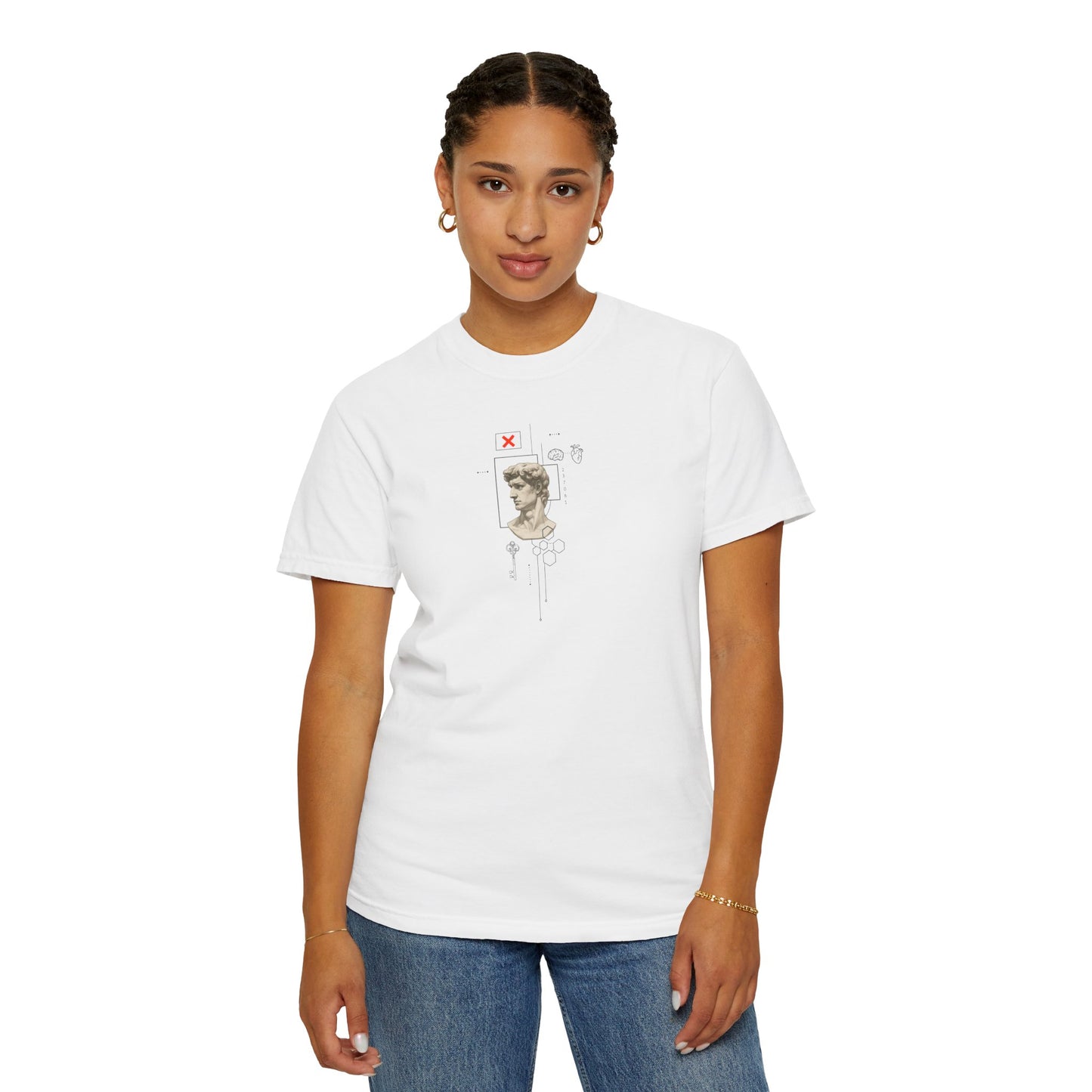 Urban Minimalist Garment-Dyed T-shirt