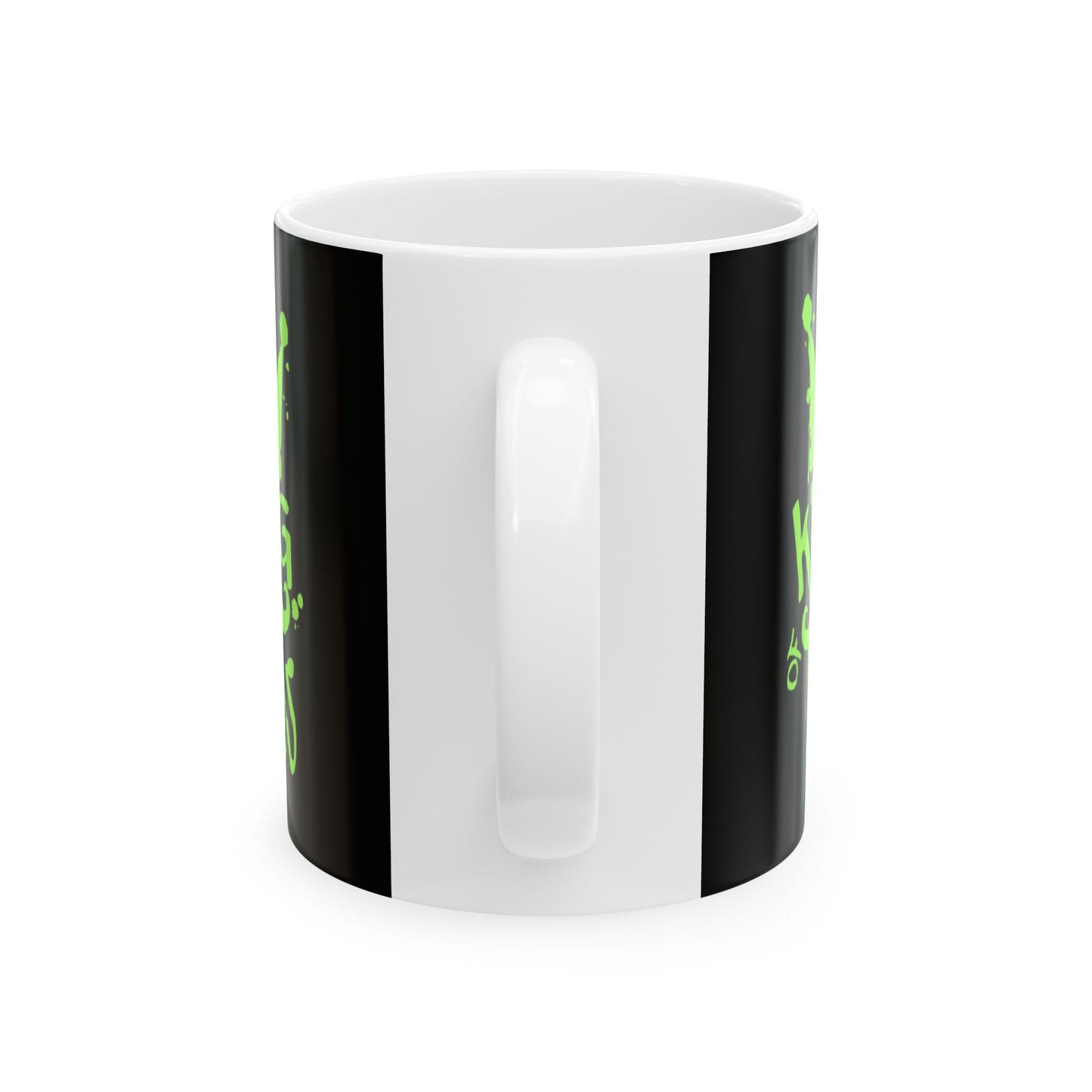 Glow-in-the-Dark Ceramic Mug - Perfect for Night Owls