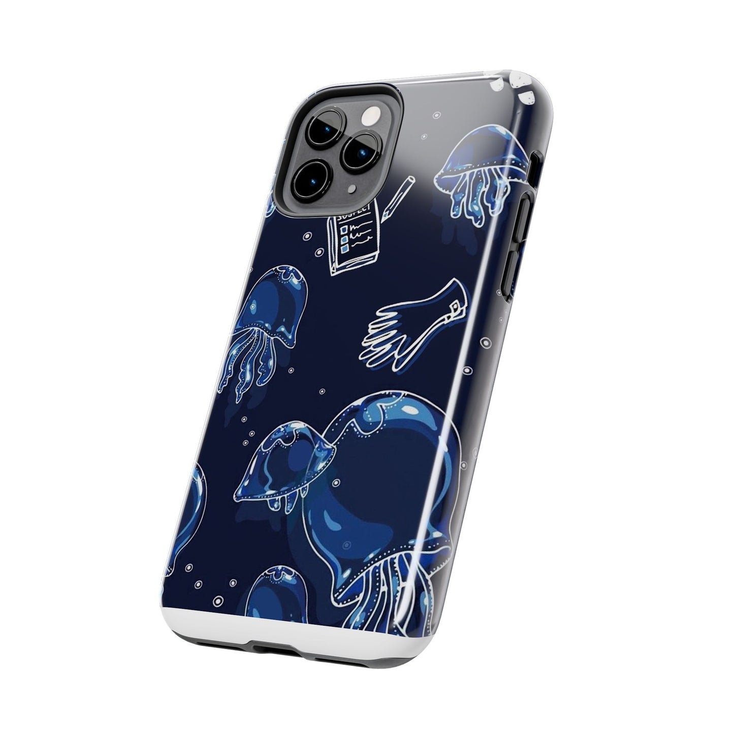 Fundas resistentes para teléfono inspiradas en el océano: diseño de medusas para amantes del mar