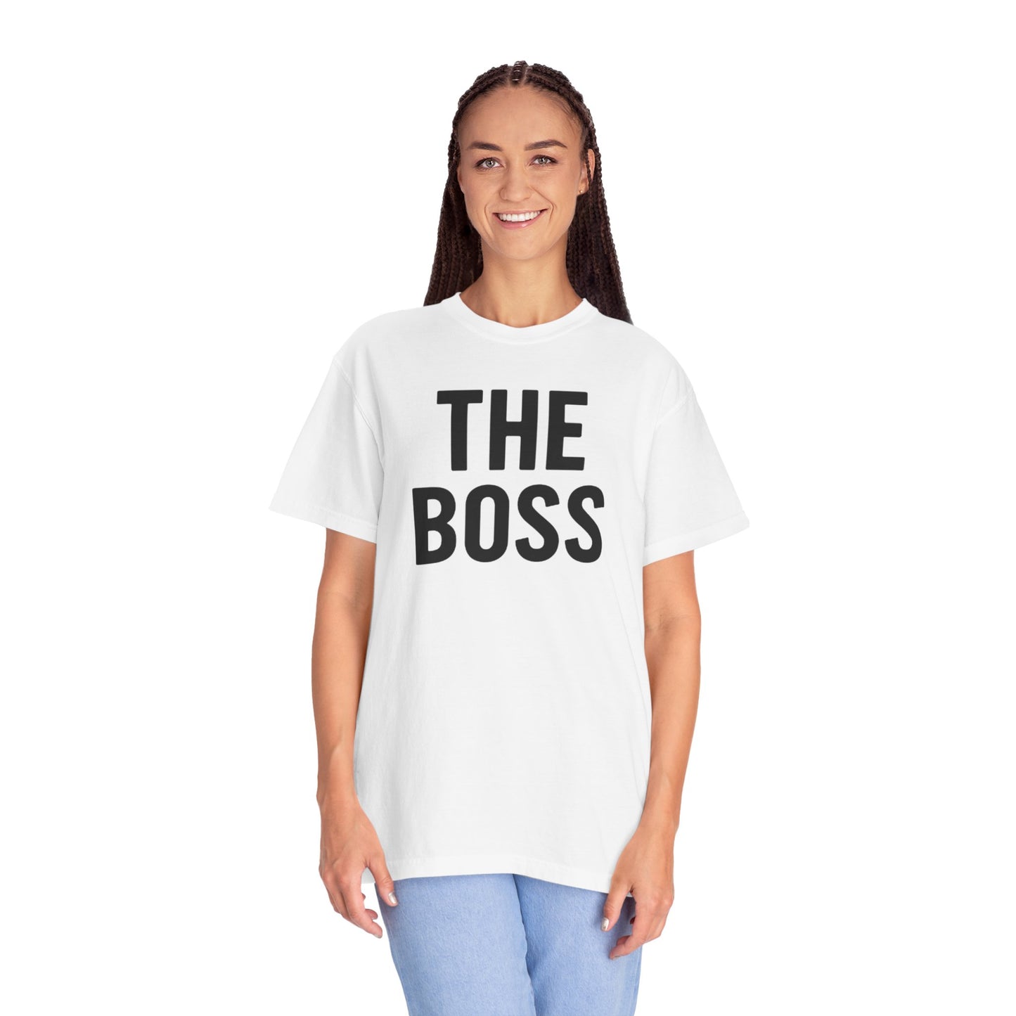 Boss T-Shirt | Unisex Garment-Dyed Tee for Leaders | Ideal Gift for Boss's Day