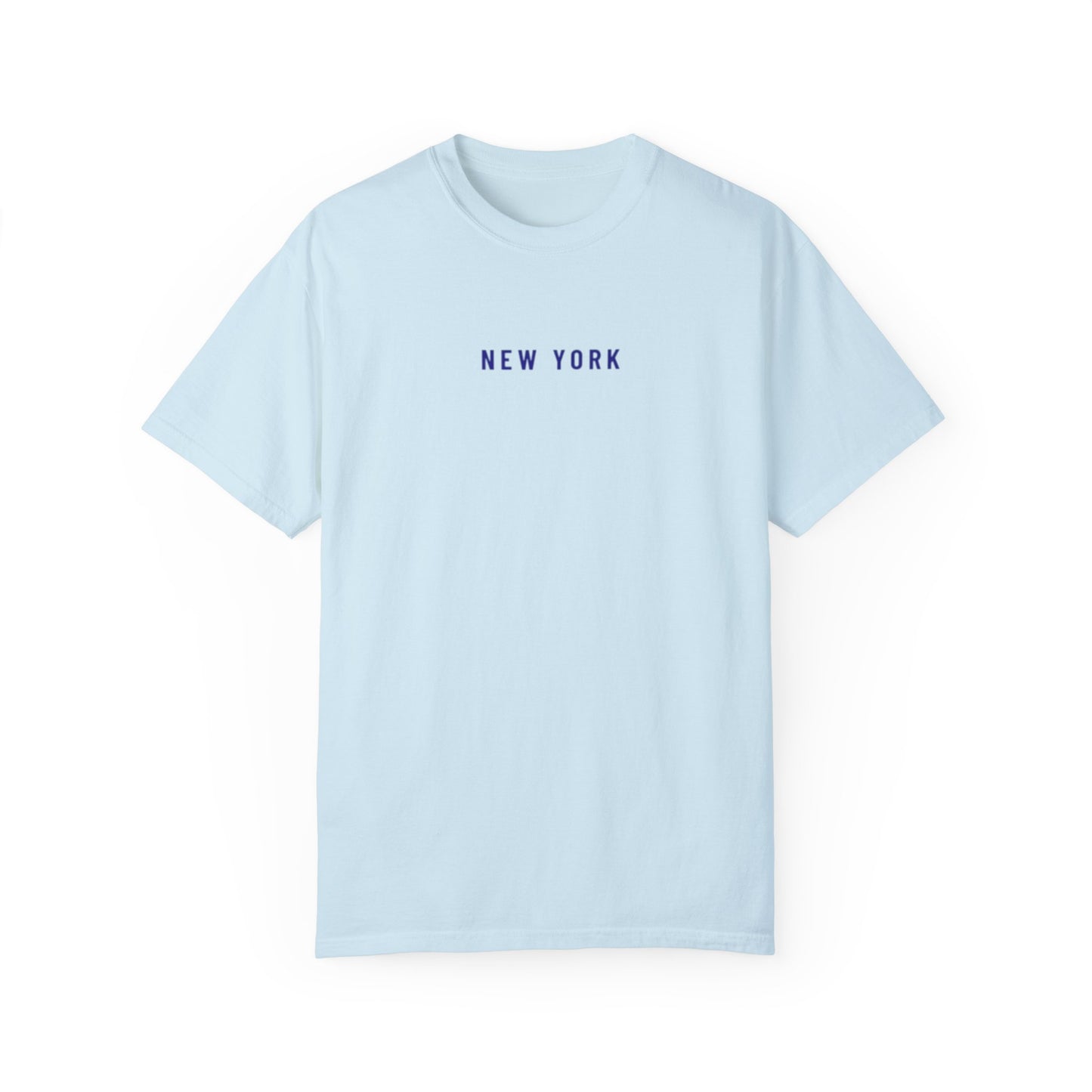 New York Skyline Unisex Garment-Dyed T-Shirt - Comfortable City Vibe