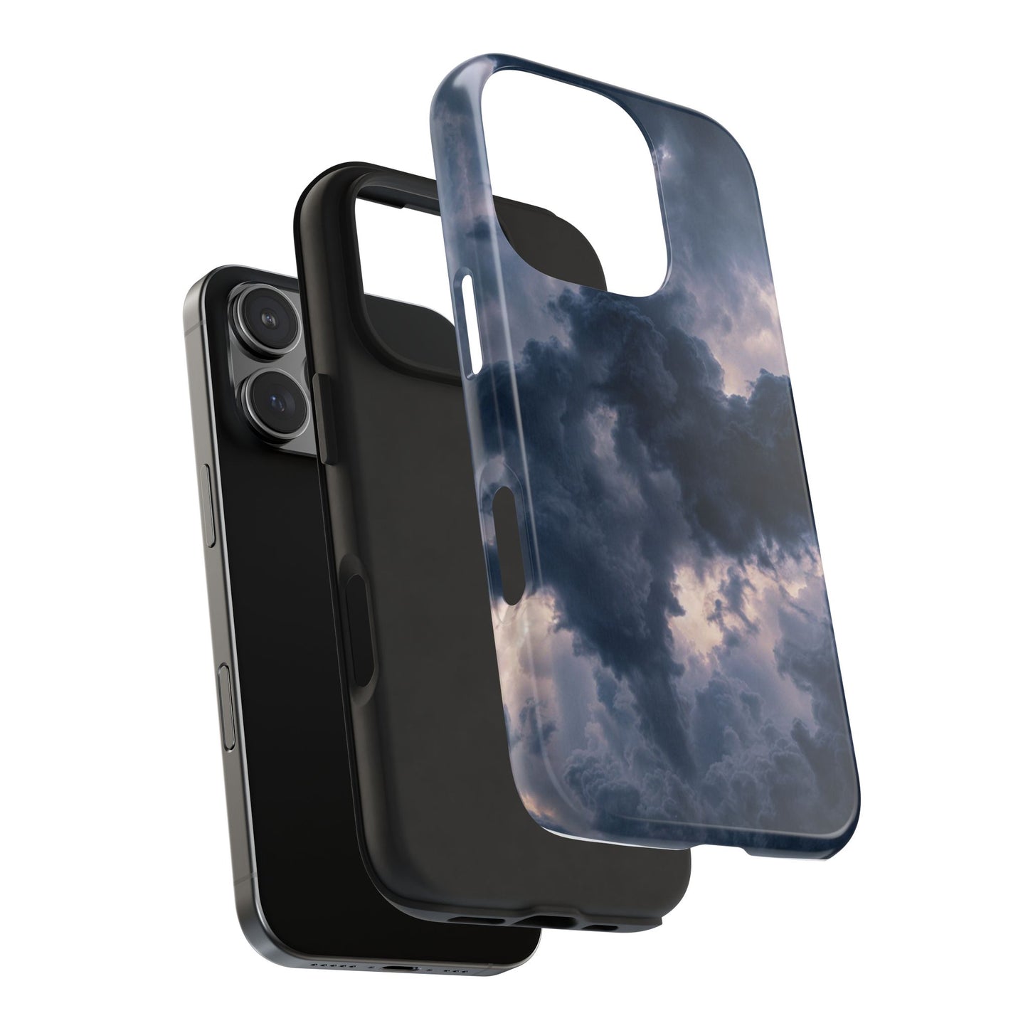 Funda resistente para teléfono Mystical Cloud: protección duradera para amantes de la naturaleza