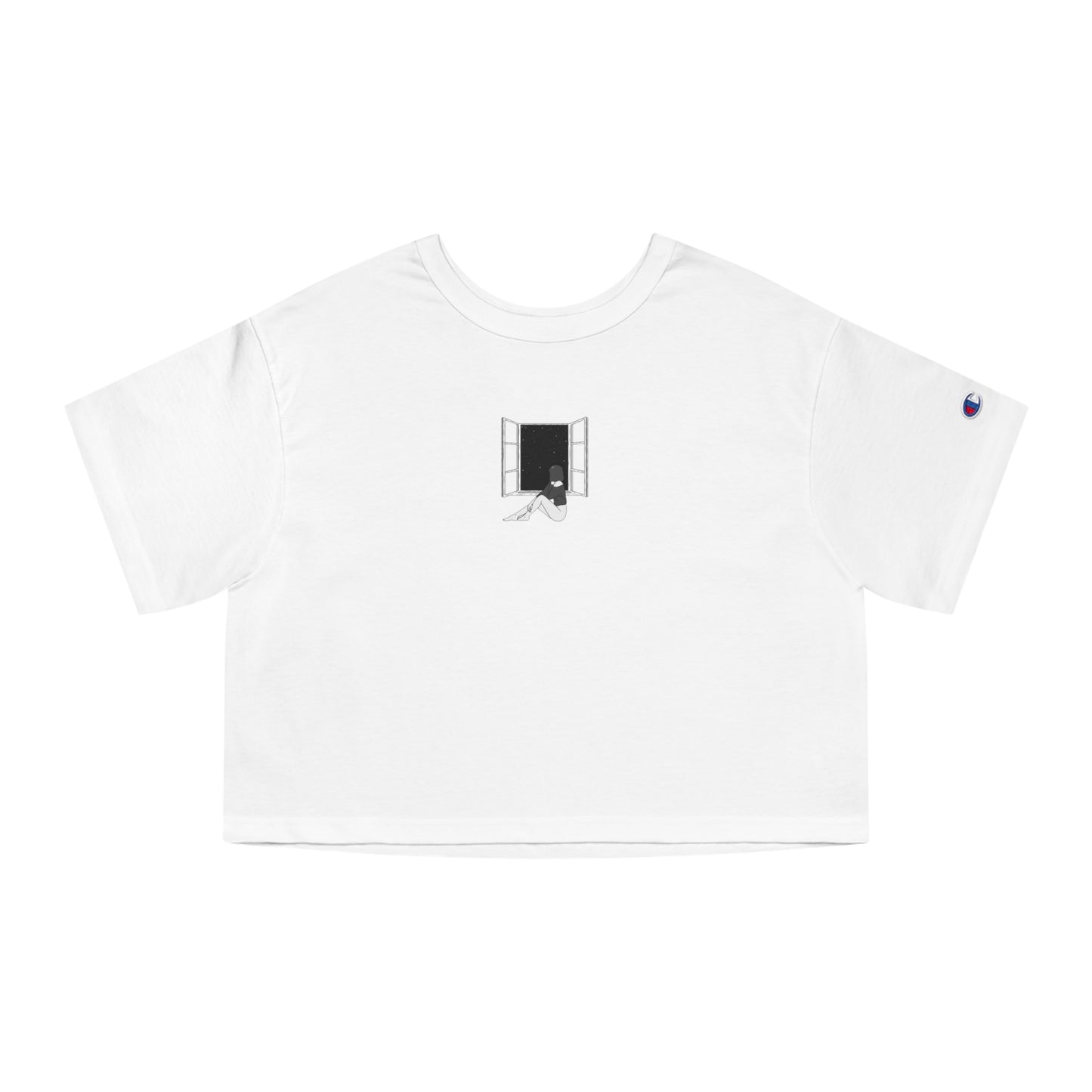 Camiseta corta Champion para mujer: ropa informal elegante y cómoda
