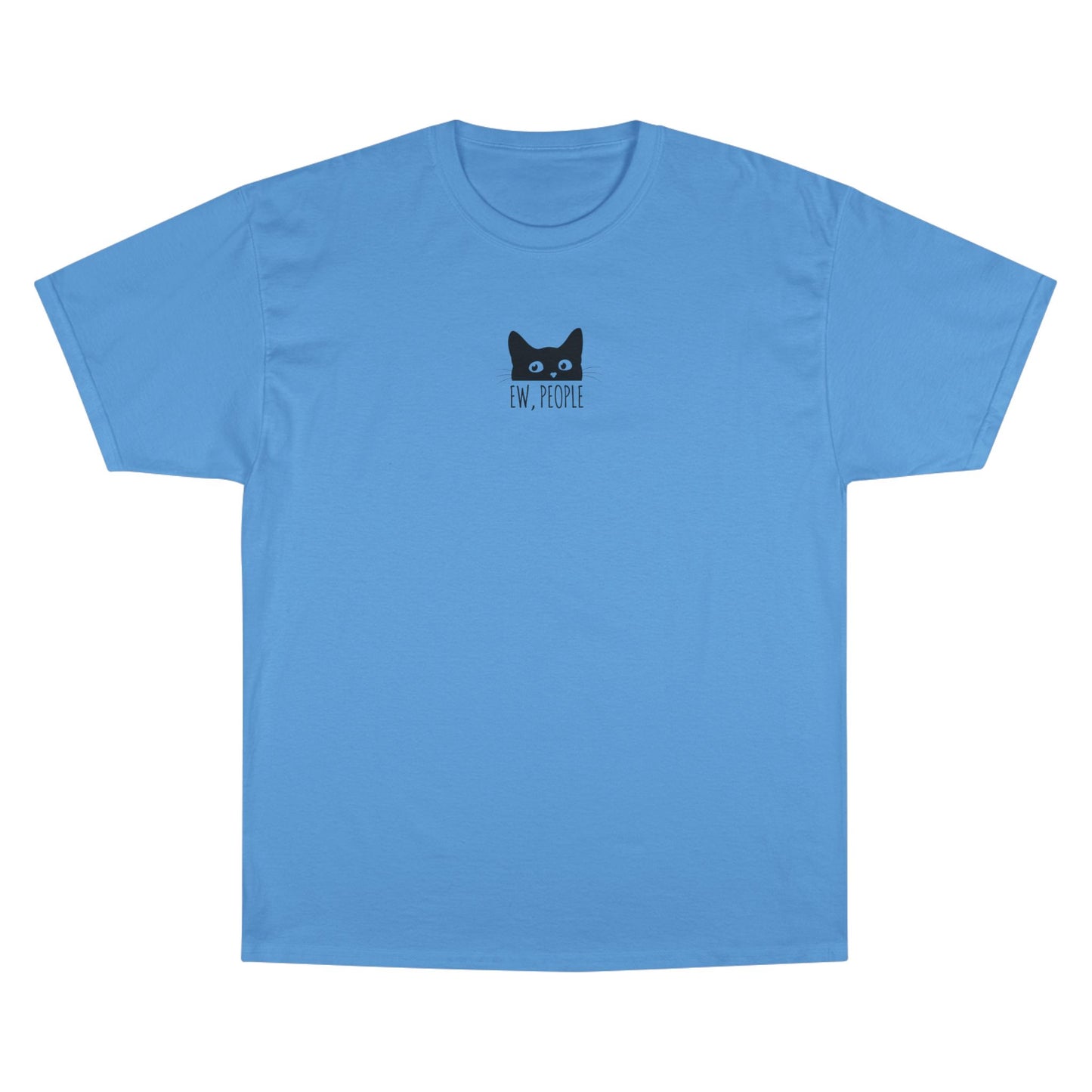 Camiseta Champion: Camiseta de gato «¡Qué asco!» para introvertidos