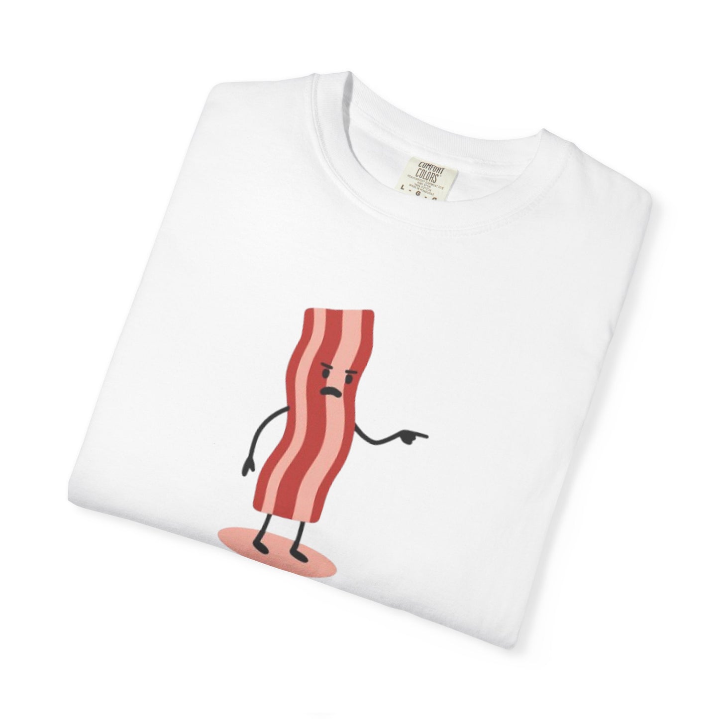 Funny Bacon Graphic T-Shirt - 'Don't Go Bacon My Heart' Unisex Tee