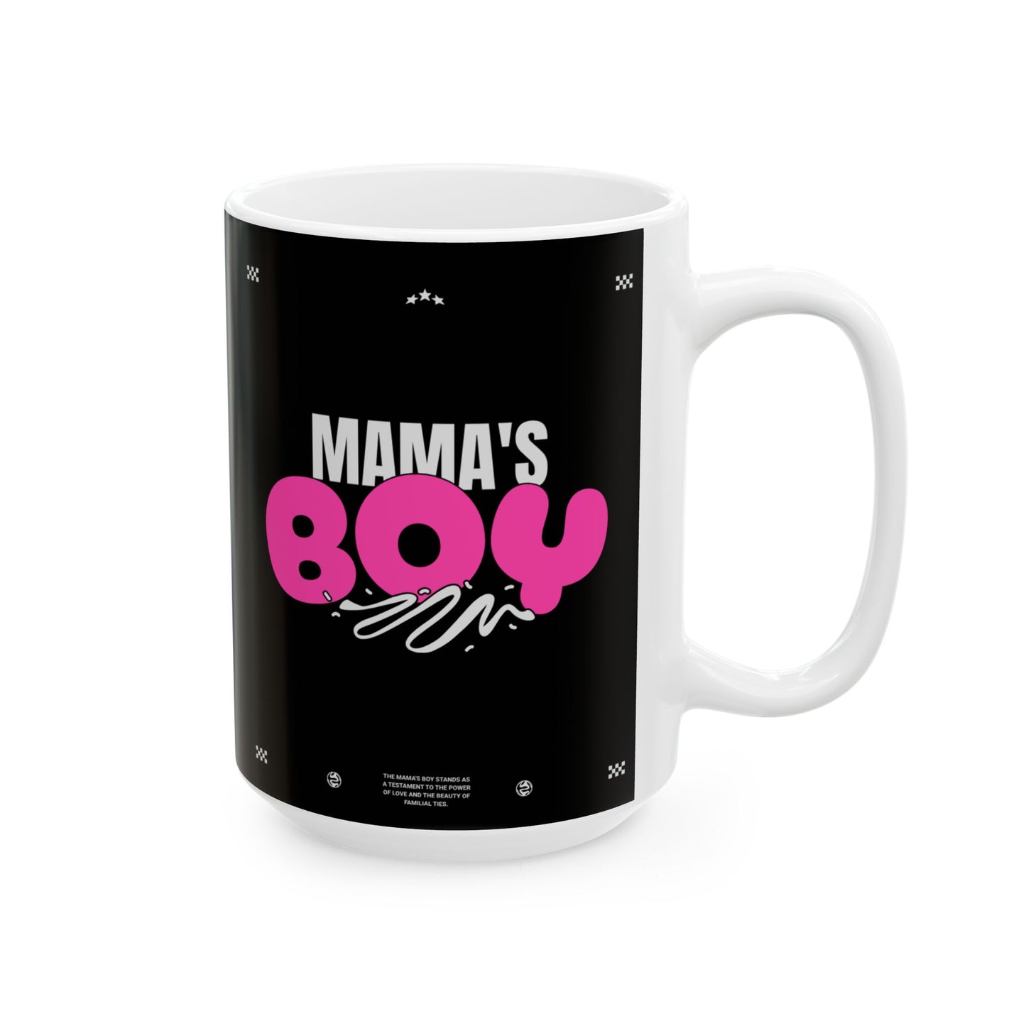 Mama's Boy Ceramic Mug - Ideal Gift for Mother's Day or Birthdays