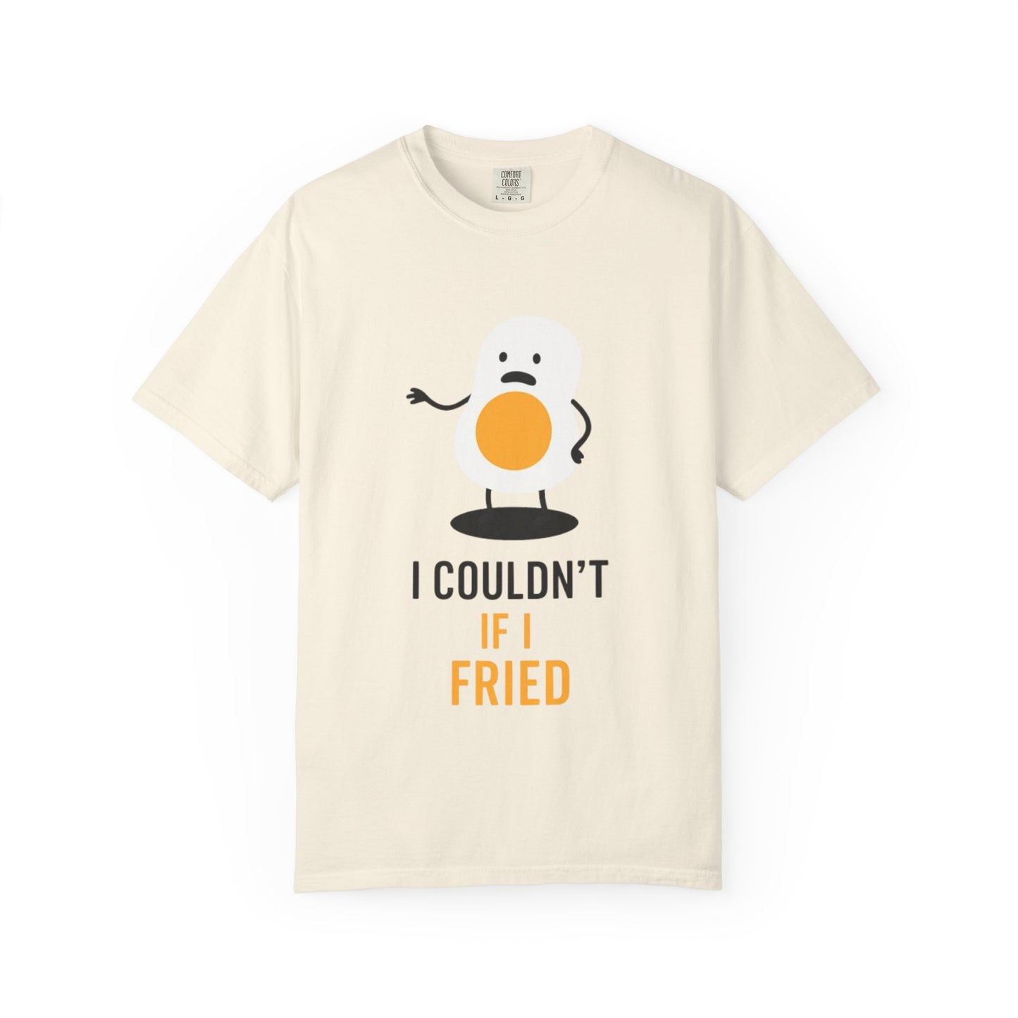 Funny Egg Graphic Unisex T-Shirt, Humorous Gift for Food Lovers, Casual Wear, Kitchen Aesthetic, Perfect for Birthdays or Brunch