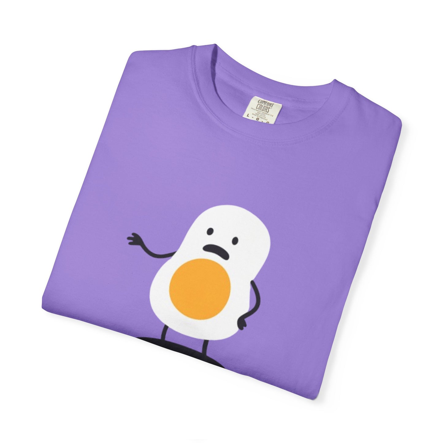 Funny Egg Graphic Unisex T-Shirt, Humorous Gift for Food Lovers, Casual Wear, Kitchen Aesthetic, Perfect for Birthdays or Brunch