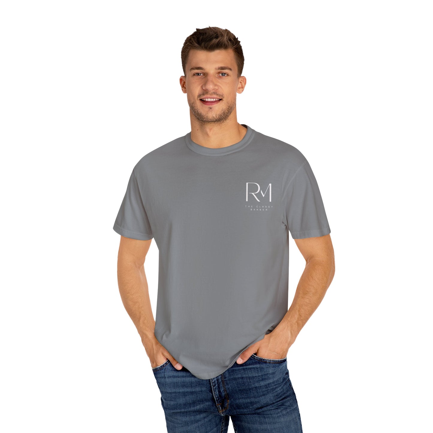 Camiseta unisex teñida - Classy Barbers - Ropa informal perfecta y comodidad para el día a día