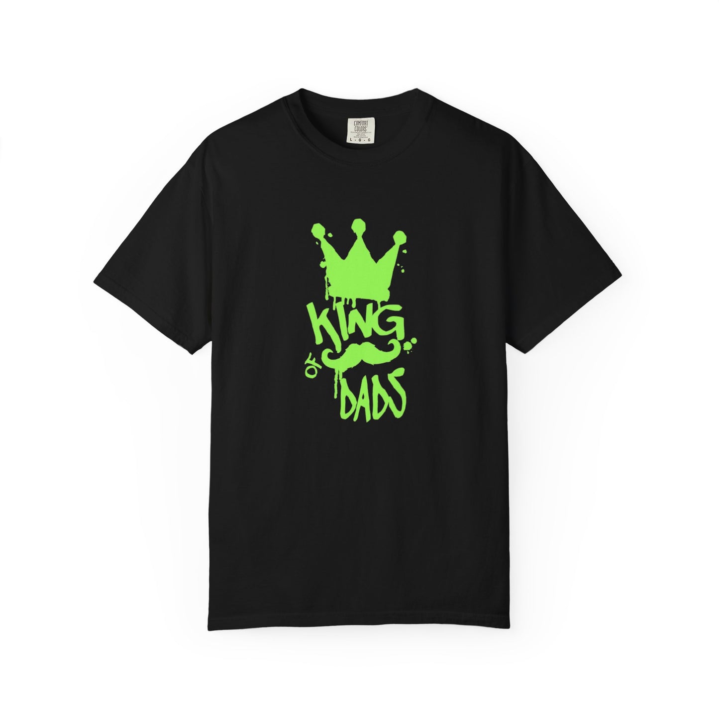 King of Dads Unisex Garment-Dyed T-Shirt - Fun Father's Day Gift