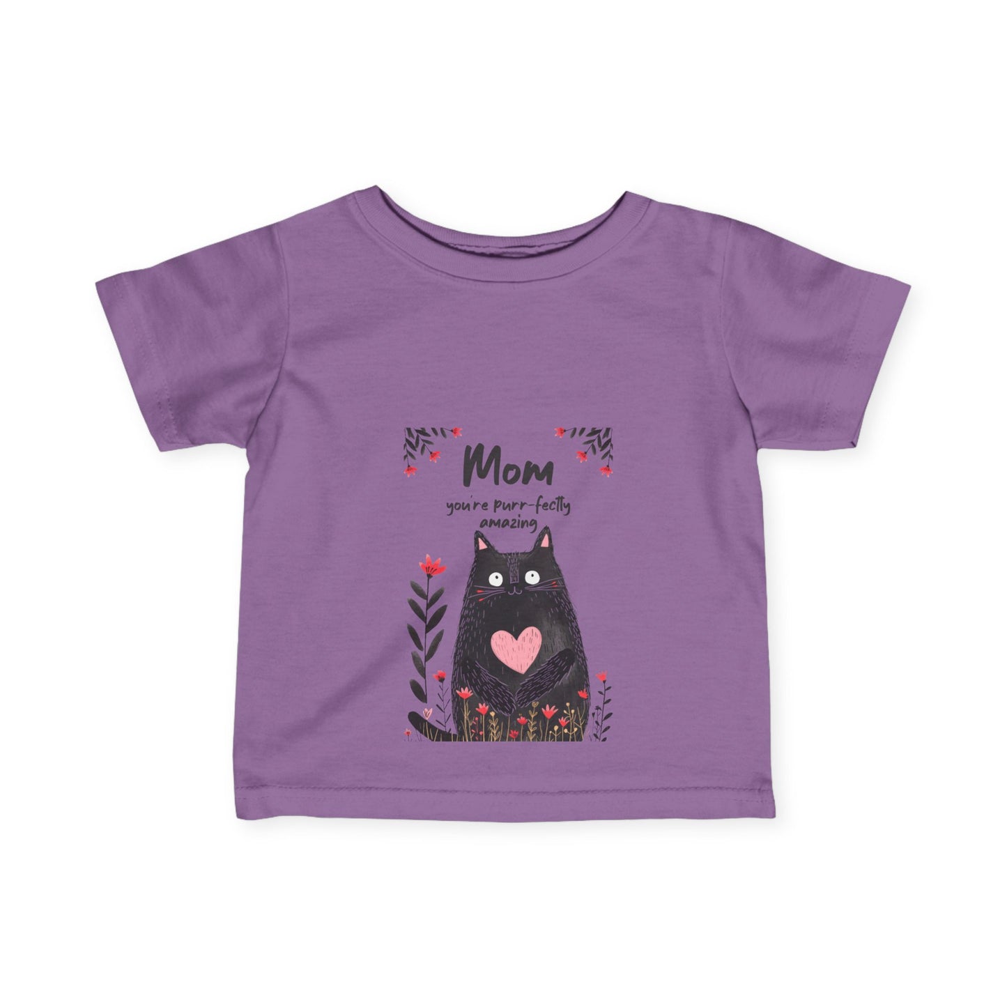 Camiseta infantil "Mamá gata linda" - Eres ronroneantemente increíble