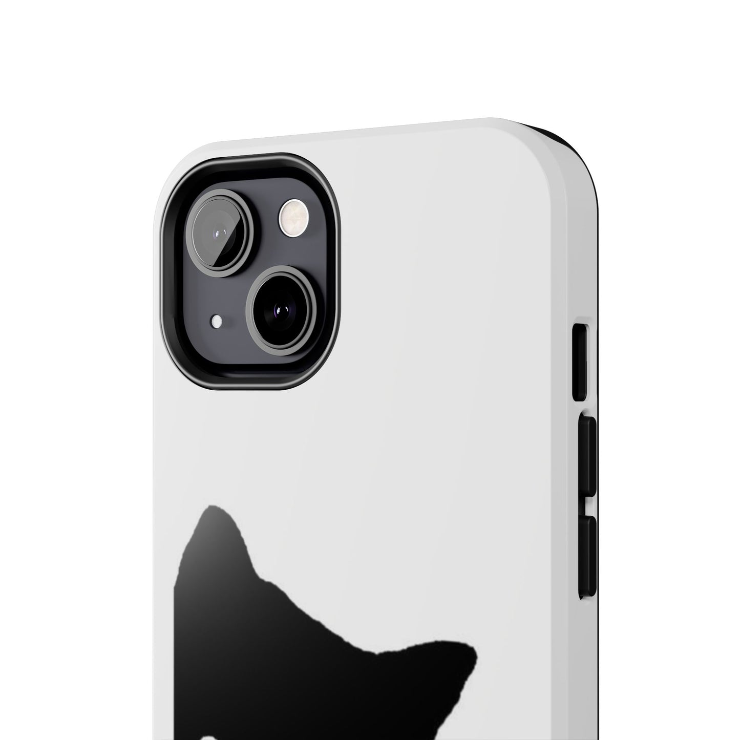 Funda resistente para teléfono Black Cat: protección duradera con un diseño divertido