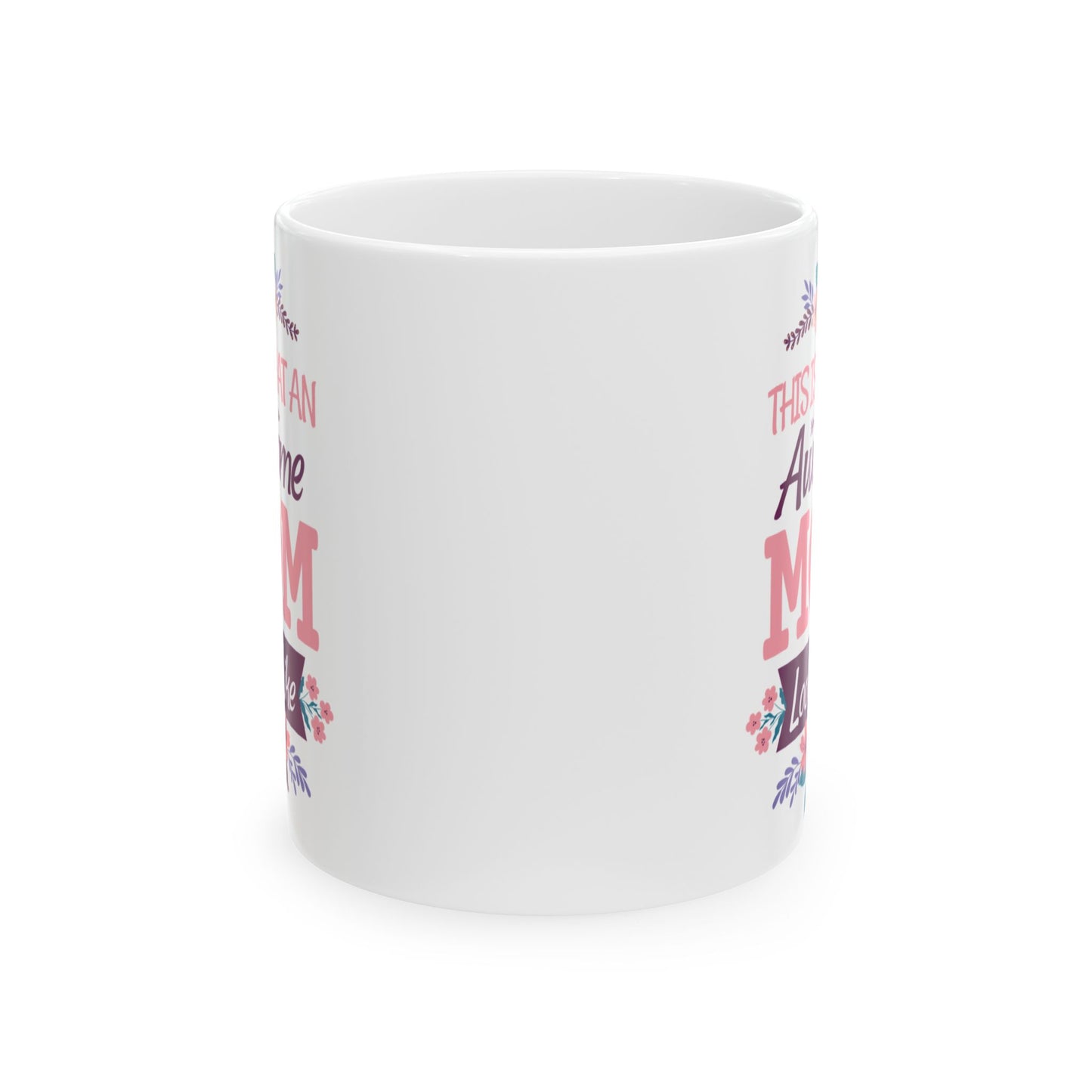 Taza de cerámica "Mamá increíble": regalo perfecto para el Día de la Madre