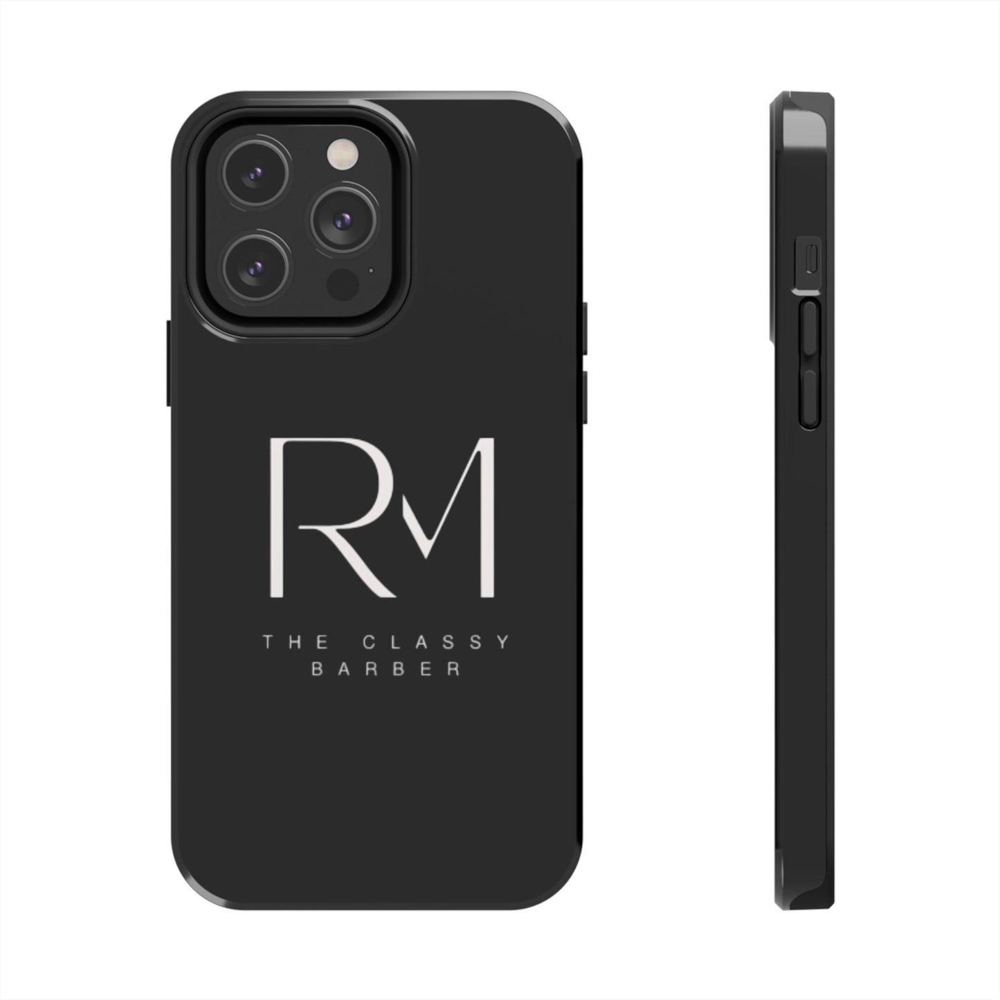 Funda de teléfono resistente personalizada para barberos - The Classy Barber