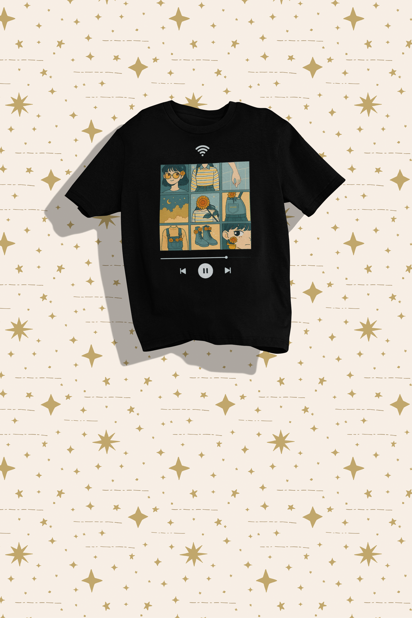 Trendy Unisex Garment-Dyed T-Shirt