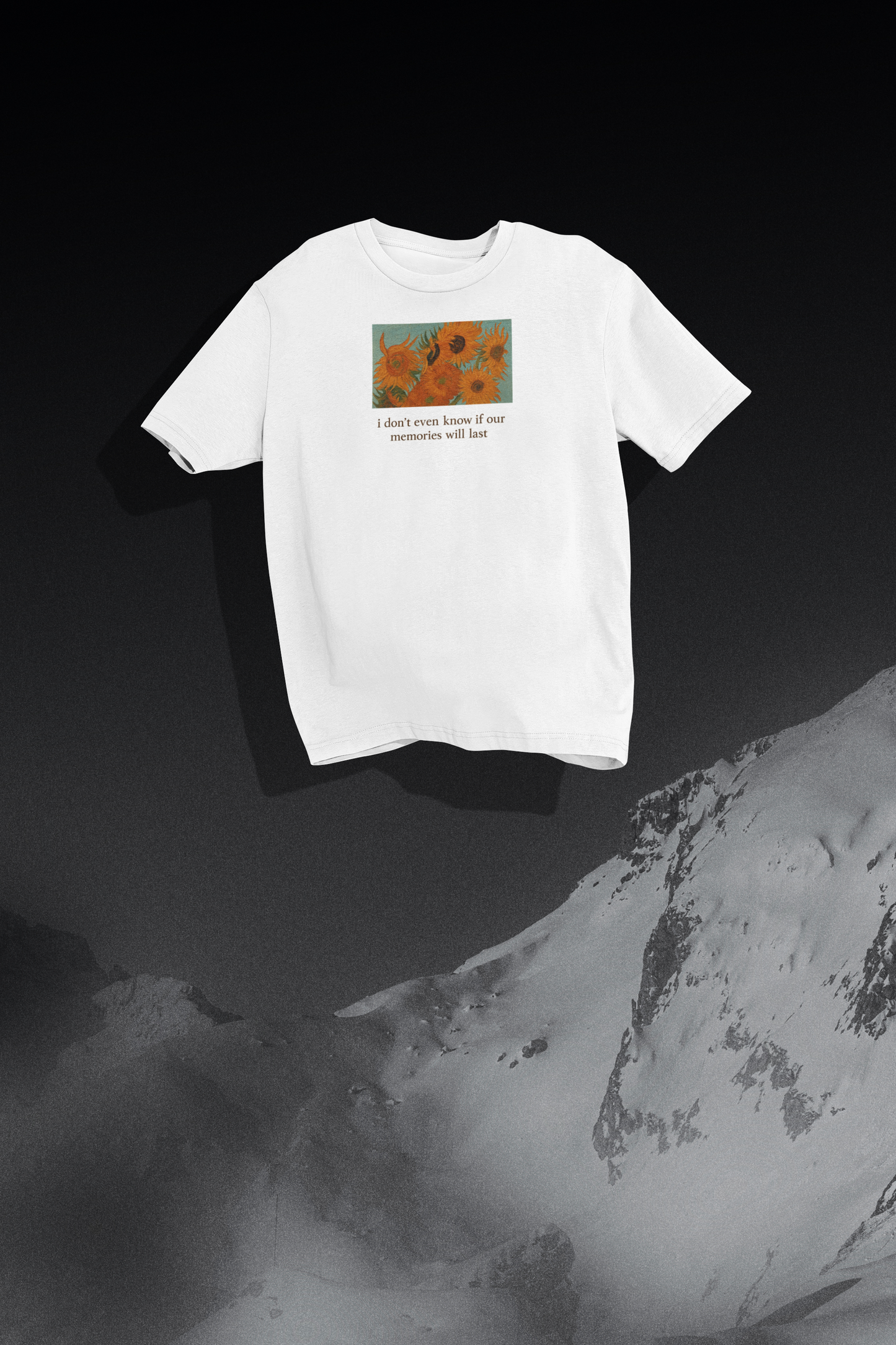 Floral Quote T-Shirt, Comfort Tee