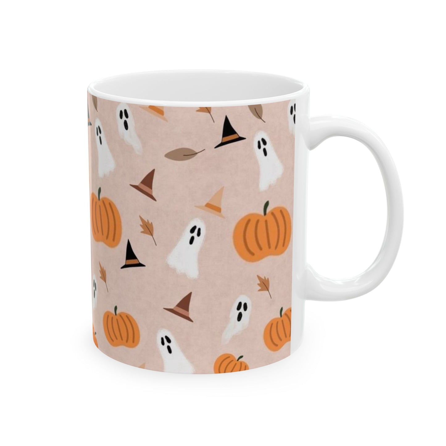 Halloween-Themed Ceramic Mug