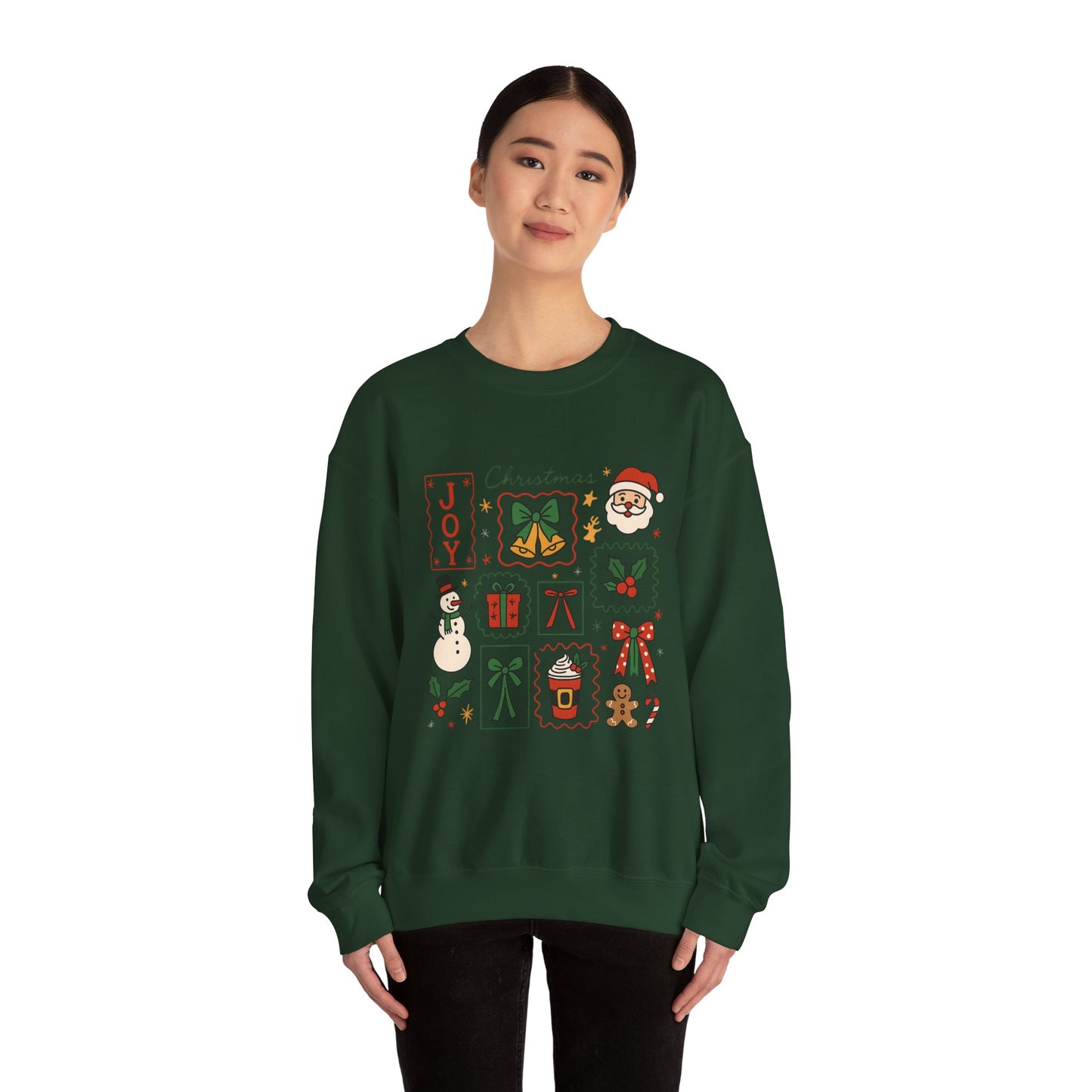 Joyful Christmas Crewneck Sweatshirt