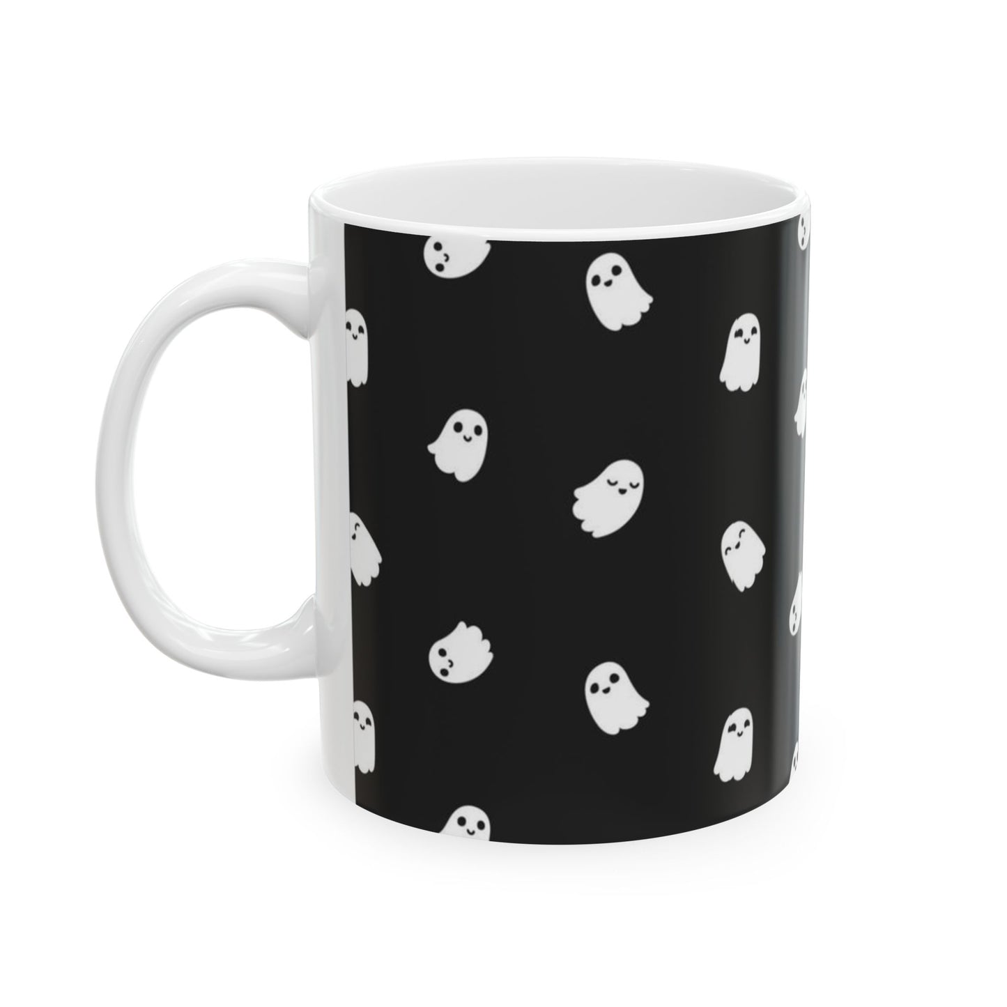 Spooky Ghost Ceramic Mug