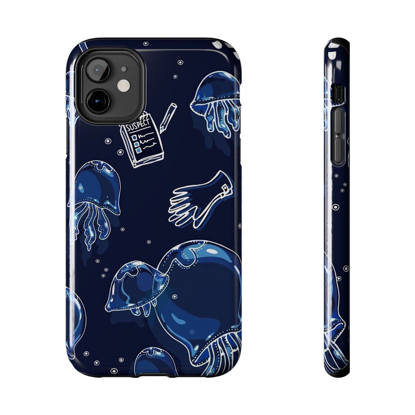 Fundas resistentes para teléfono inspiradas en el océano: diseño de medusas para amantes del mar