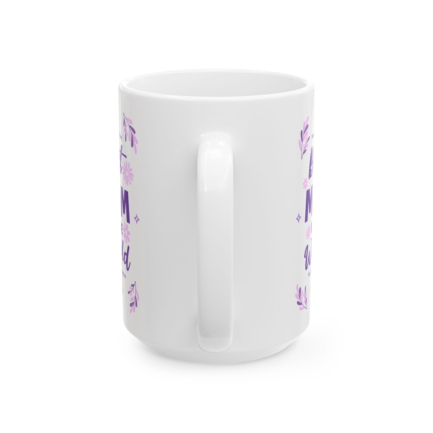 Taza de cerámica "Mejor mamá" - Regalo para el Día de la Madre