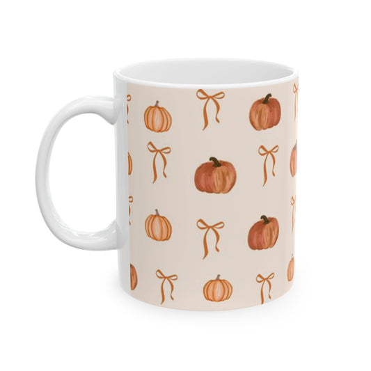 Autumn Pumpkin Ceramic Mug