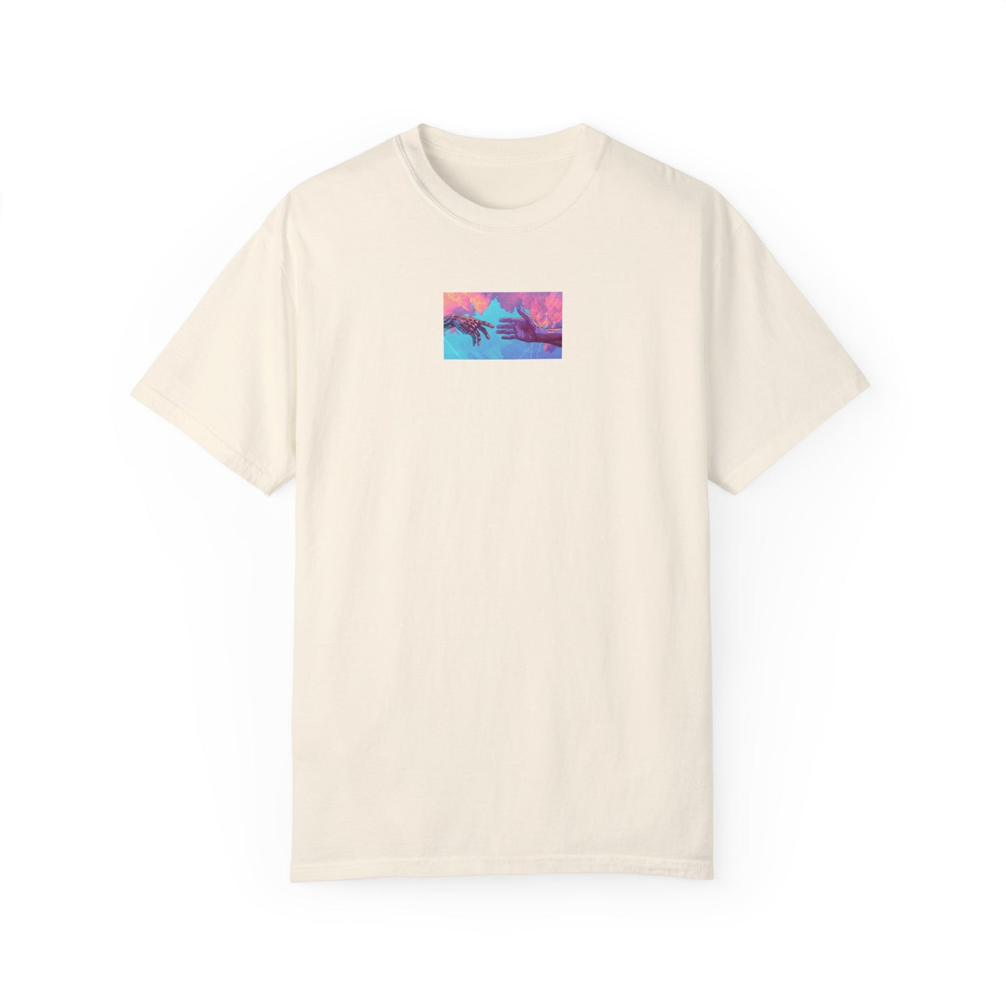 Unisex Garment-Dyed T-Shirt - Tropical Sunset