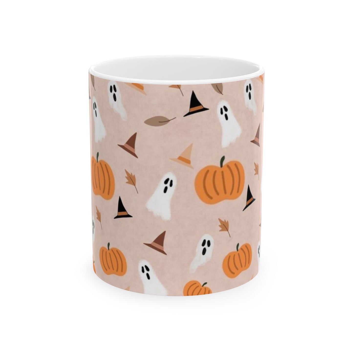 Halloween-Themed Ceramic Mug