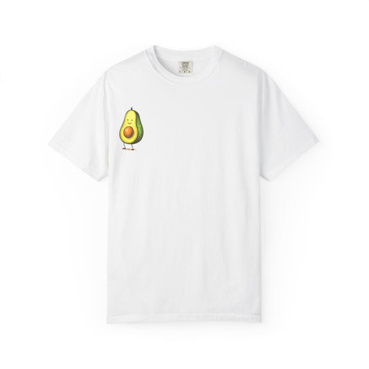 Cute Avocado Unisex Garment-Dyed T-Shirt - Perfect for Food Lovers