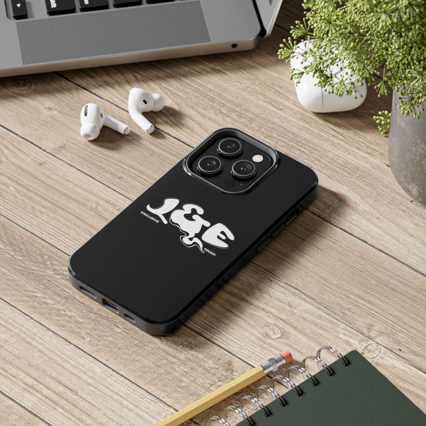 Stylish Tough Phone Case - Unique Black Design with Exclusive Touch