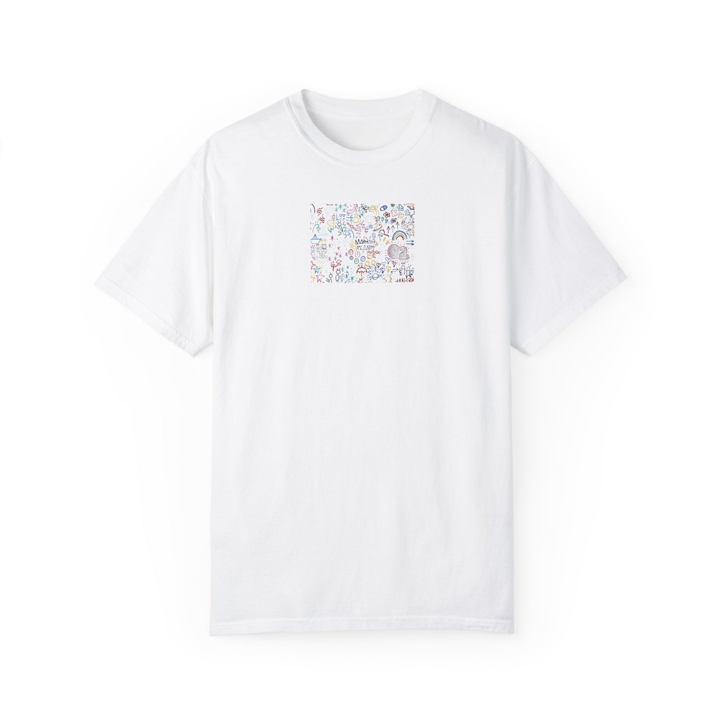 Colorful Illustrated Unisex T-Shirt
