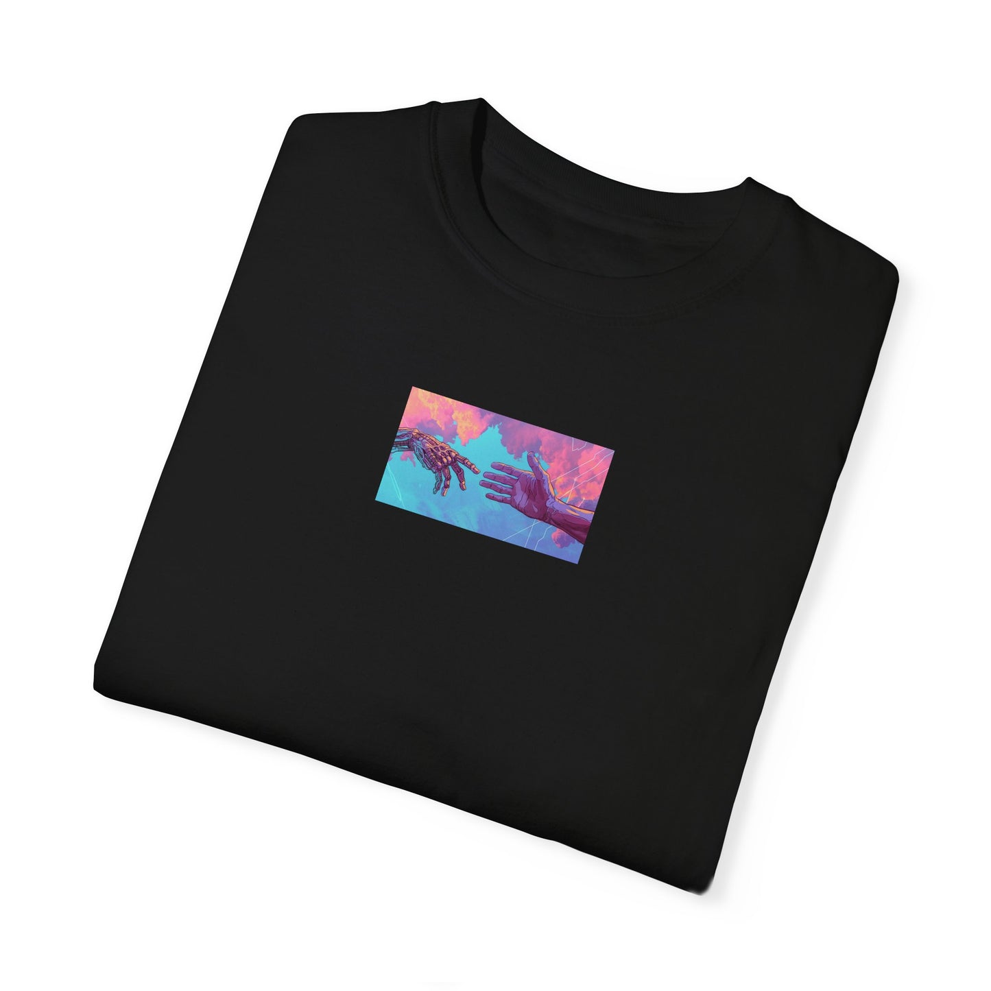 Unisex Garment-Dyed T-Shirt - Tropical Sunset