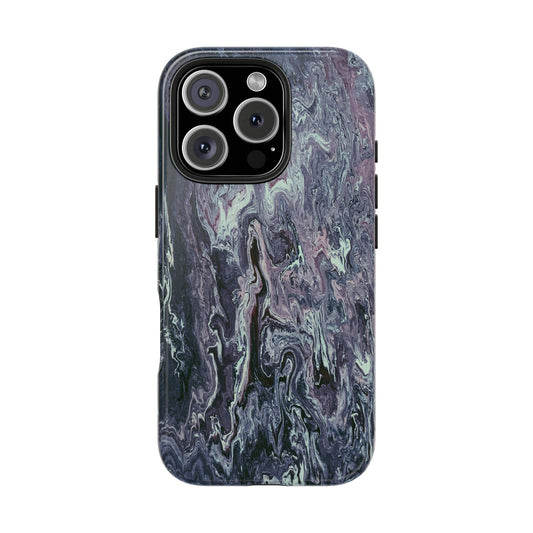 Marble Design Tough Phone Case - Stylish Protection for Everyday Use
