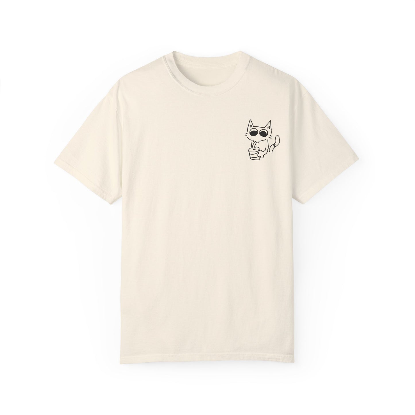 Camiseta gráfica unisex - Gato divertido