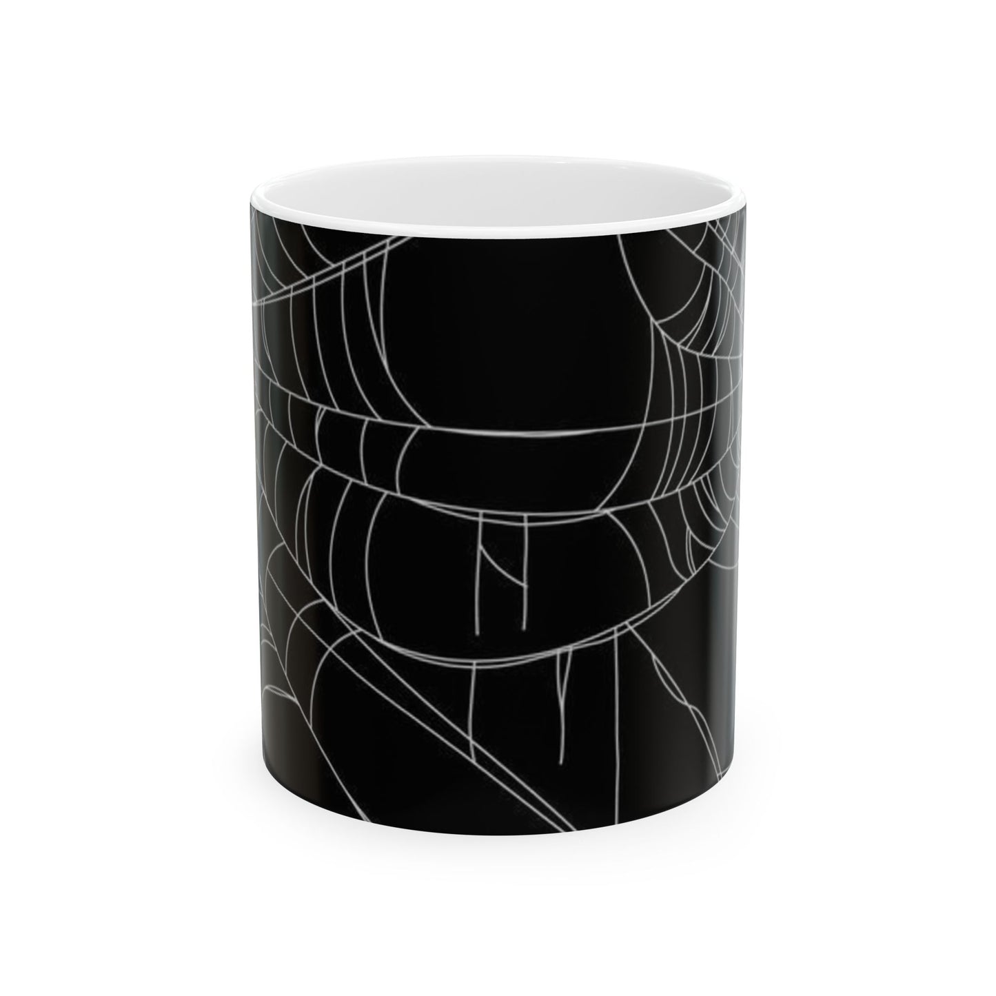 Spooky Spiderweb Ceramic Mug