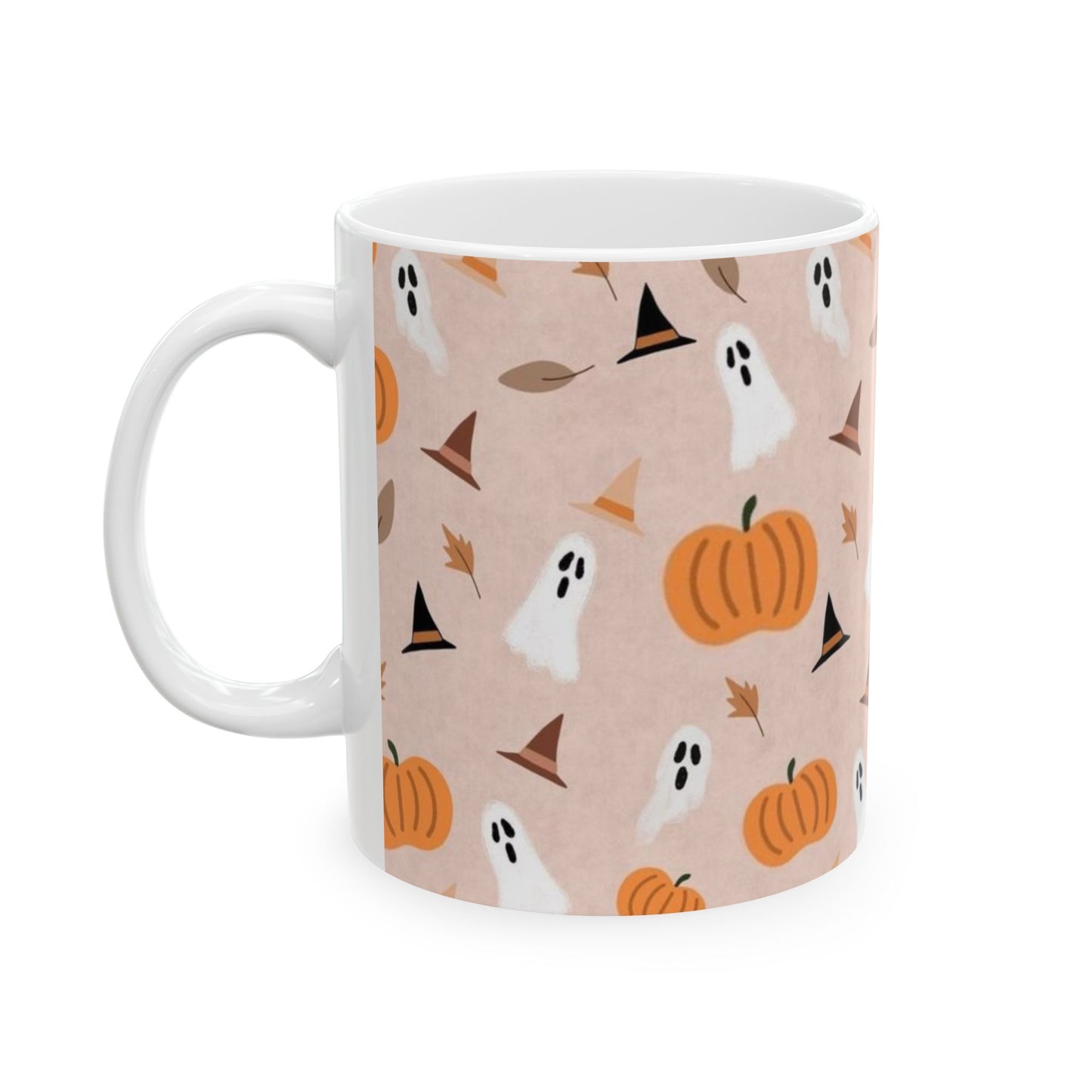 Halloween-Themed Ceramic Mug