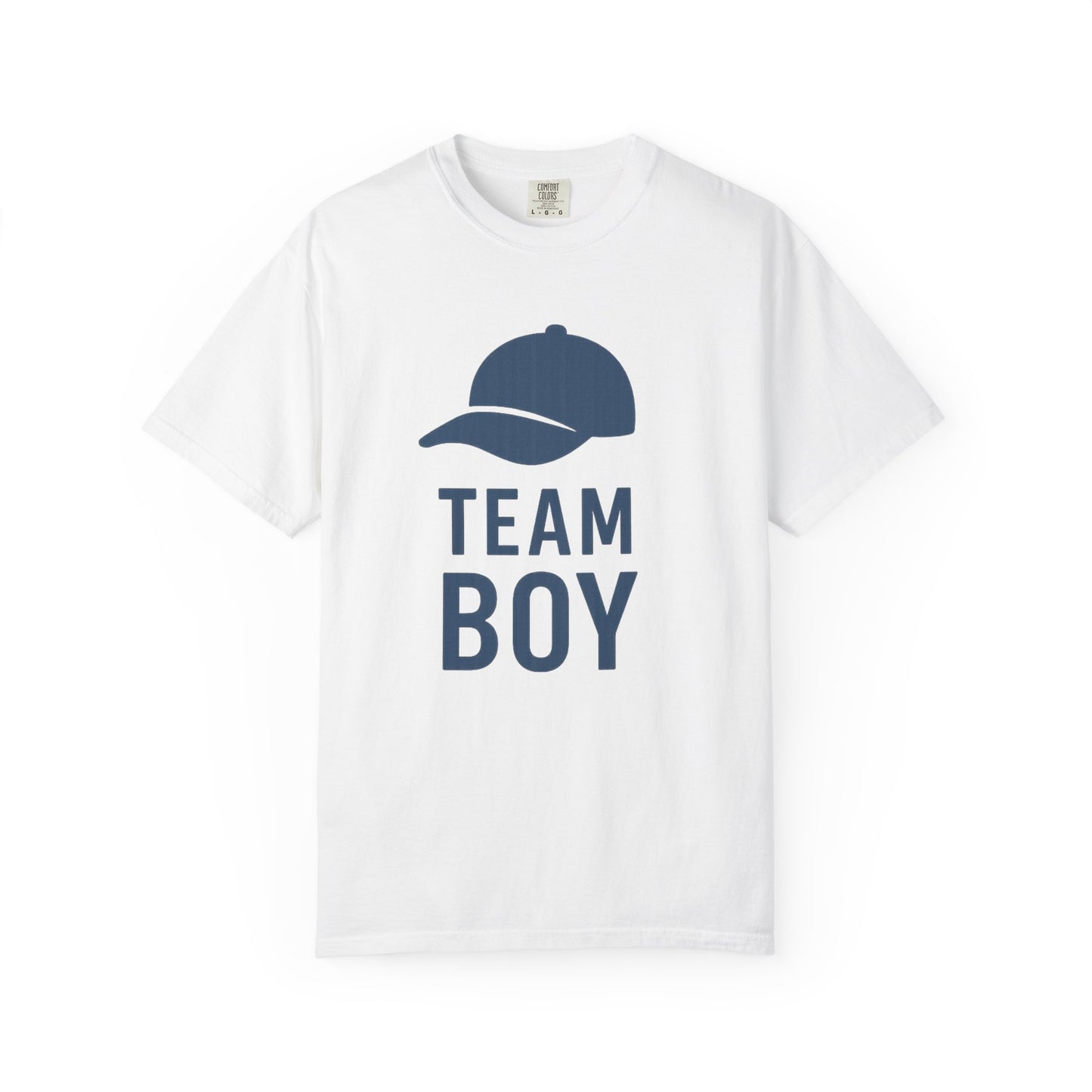 Team Boy Unisex Garment-Dyed T-shirt | Perfect for Baby Showers, Birthdays, Family Events, Celebration Gifts, Casual Wear