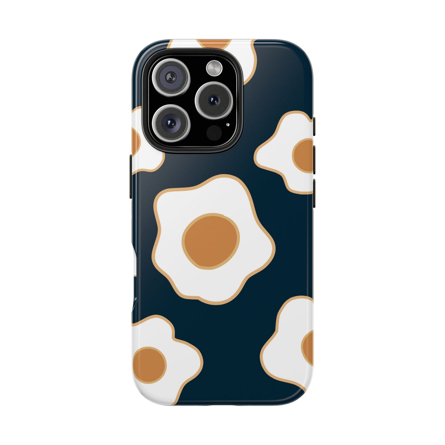 Funda para teléfono con estampado de huevo: protección resistente y elegante
