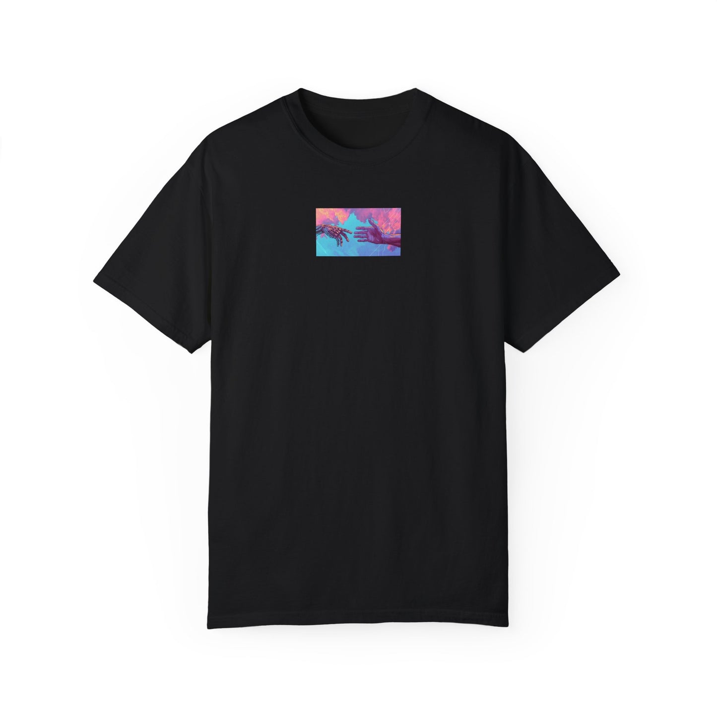 Unisex Garment-Dyed T-Shirt - Tropical Sunset