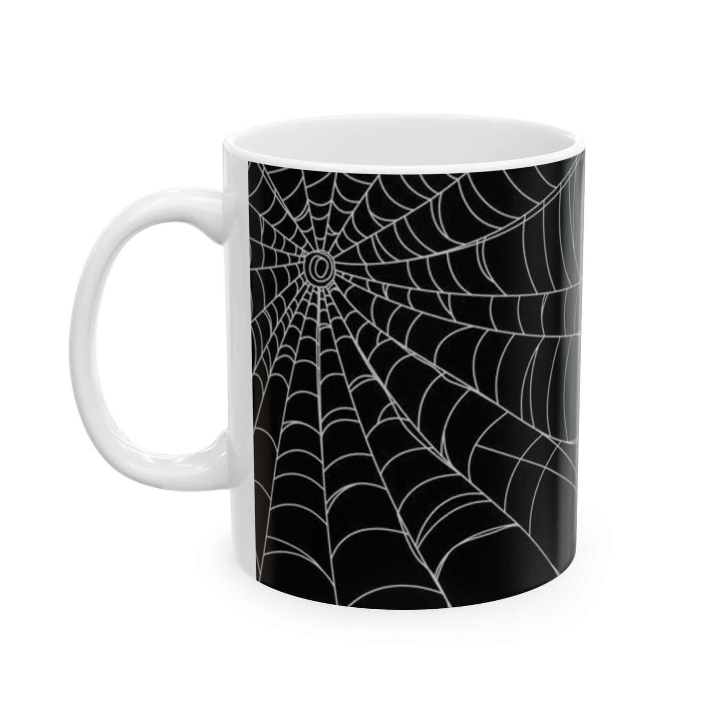 Spooky Spiderweb Ceramic Mug