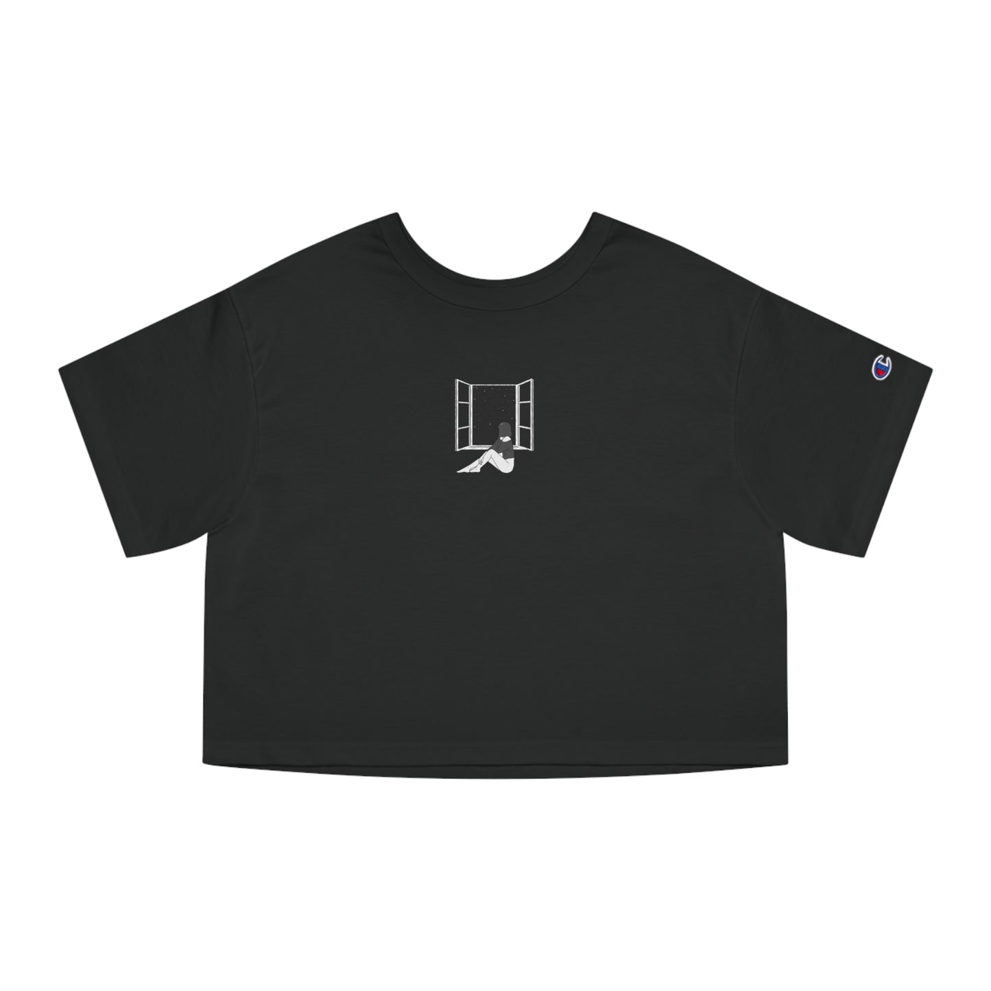 Camiseta corta Champion para mujer: ropa informal elegante y cómoda