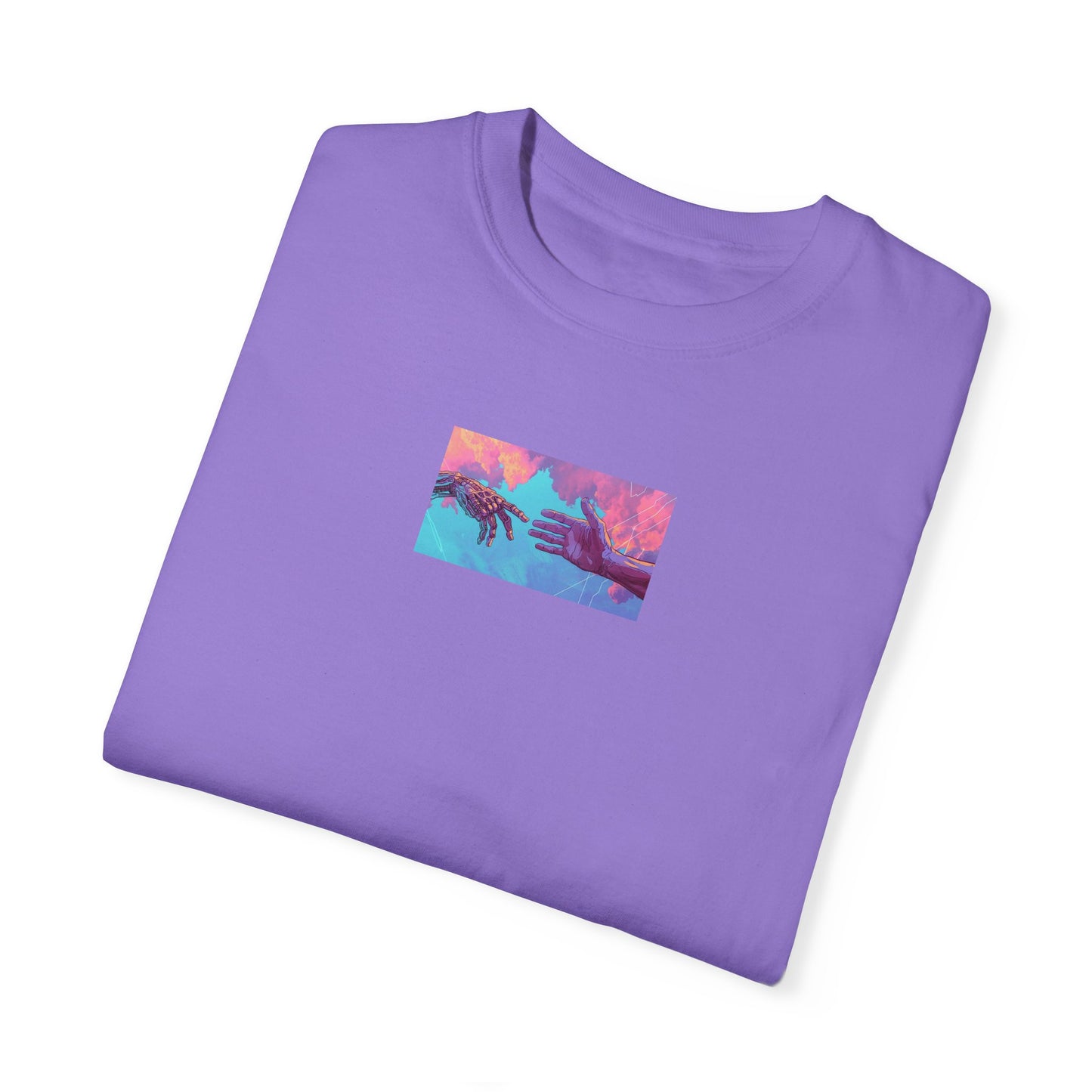 Unisex Garment-Dyed T-Shirt - Tropical Sunset